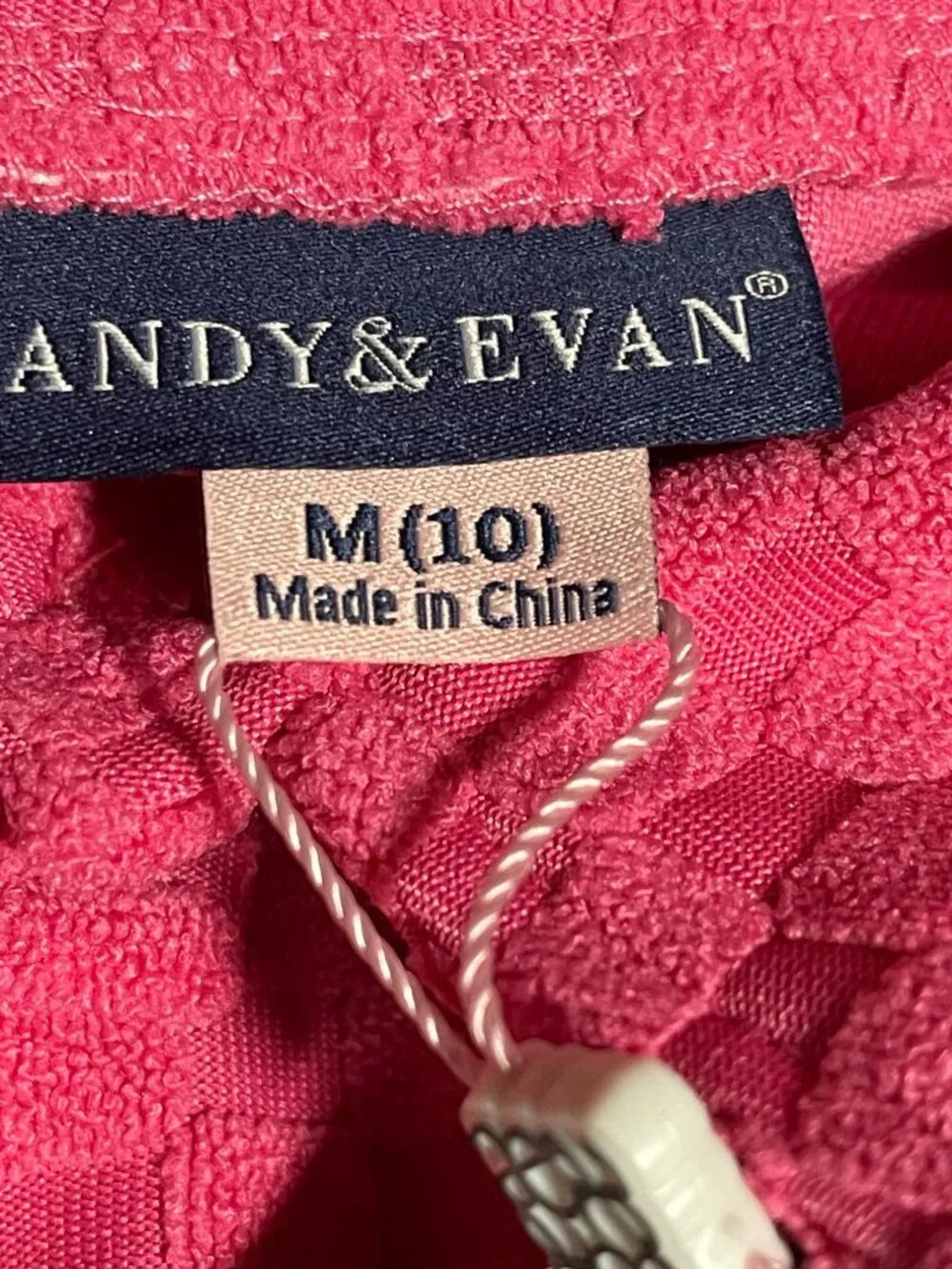 Andy & Evan Kids Terry Button Up Set Pink Available in Girls M L XL
